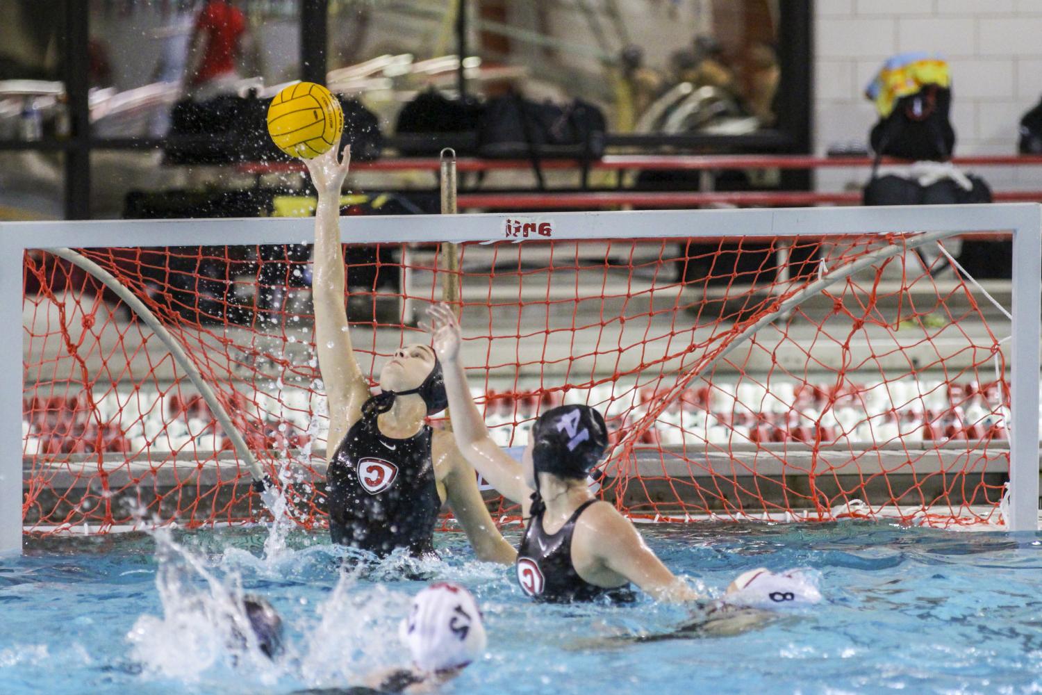 <a href='http://yv.photoinvest.net'>BETVLCTOR伟德登录</a> student athletes compete in a water polo tournament on campus.